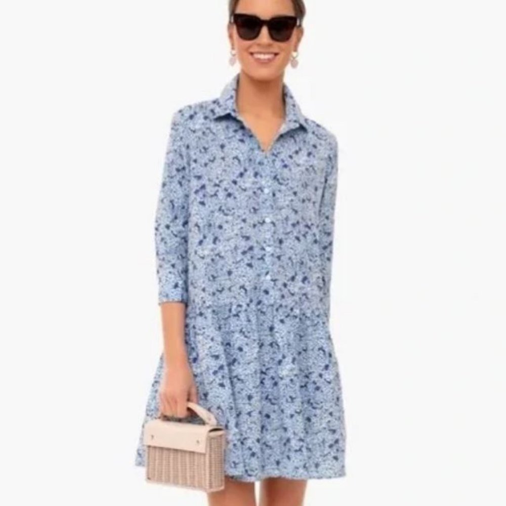 EUC Tuckernuck Hydrangea Hayes Dress - Sz XL